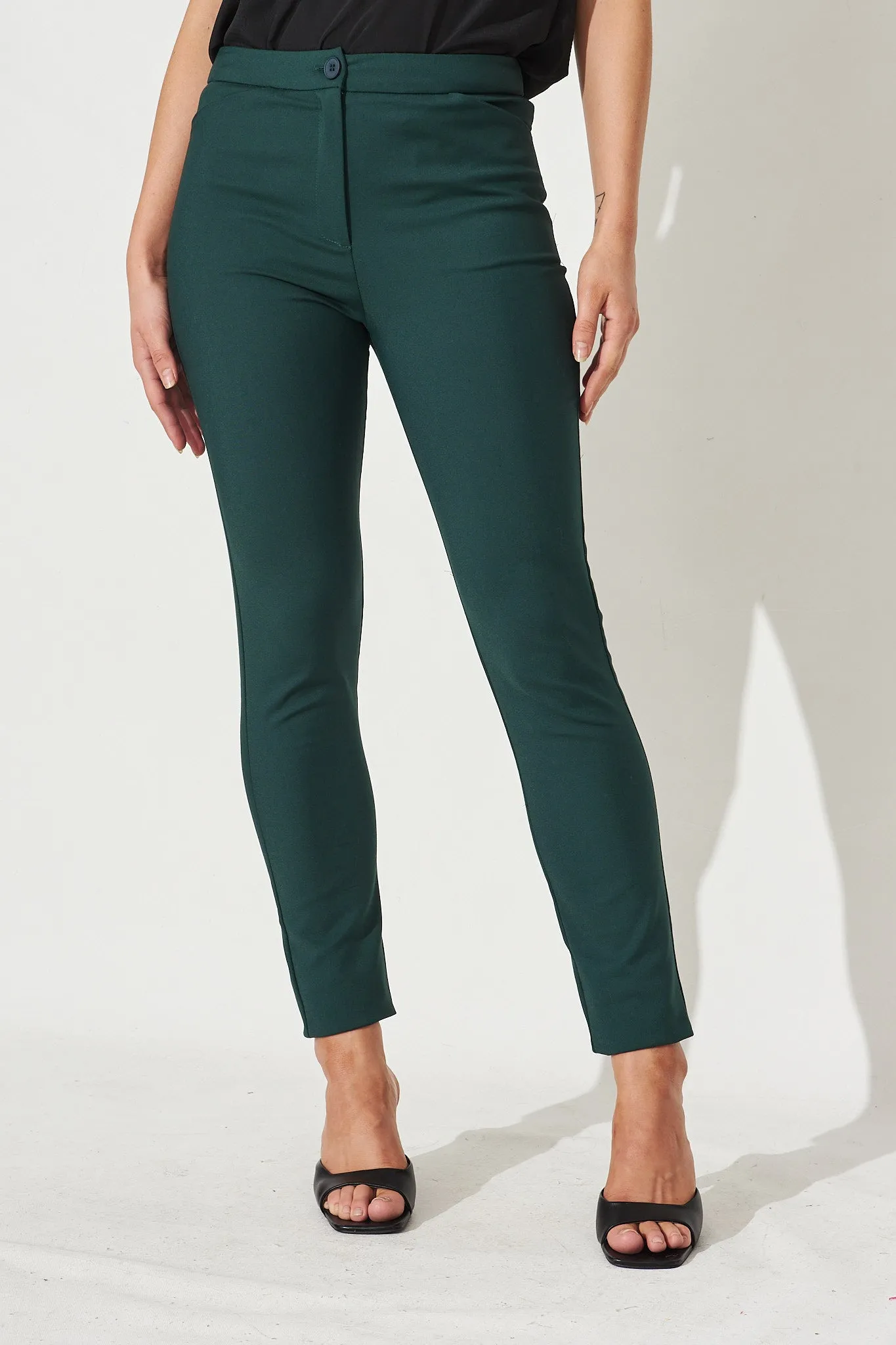 The Boss Pants In Emerald