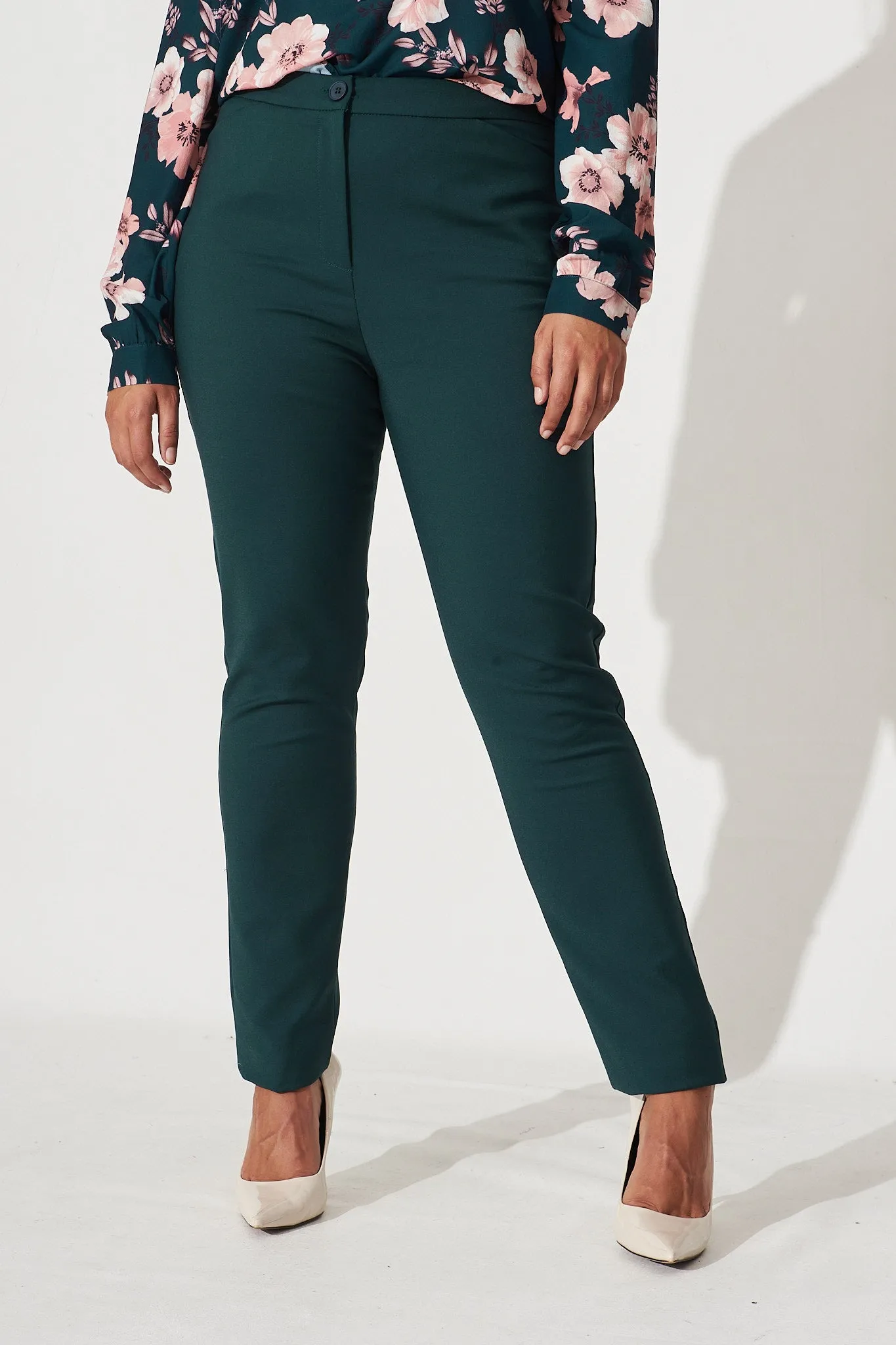 The Boss Pants In Emerald