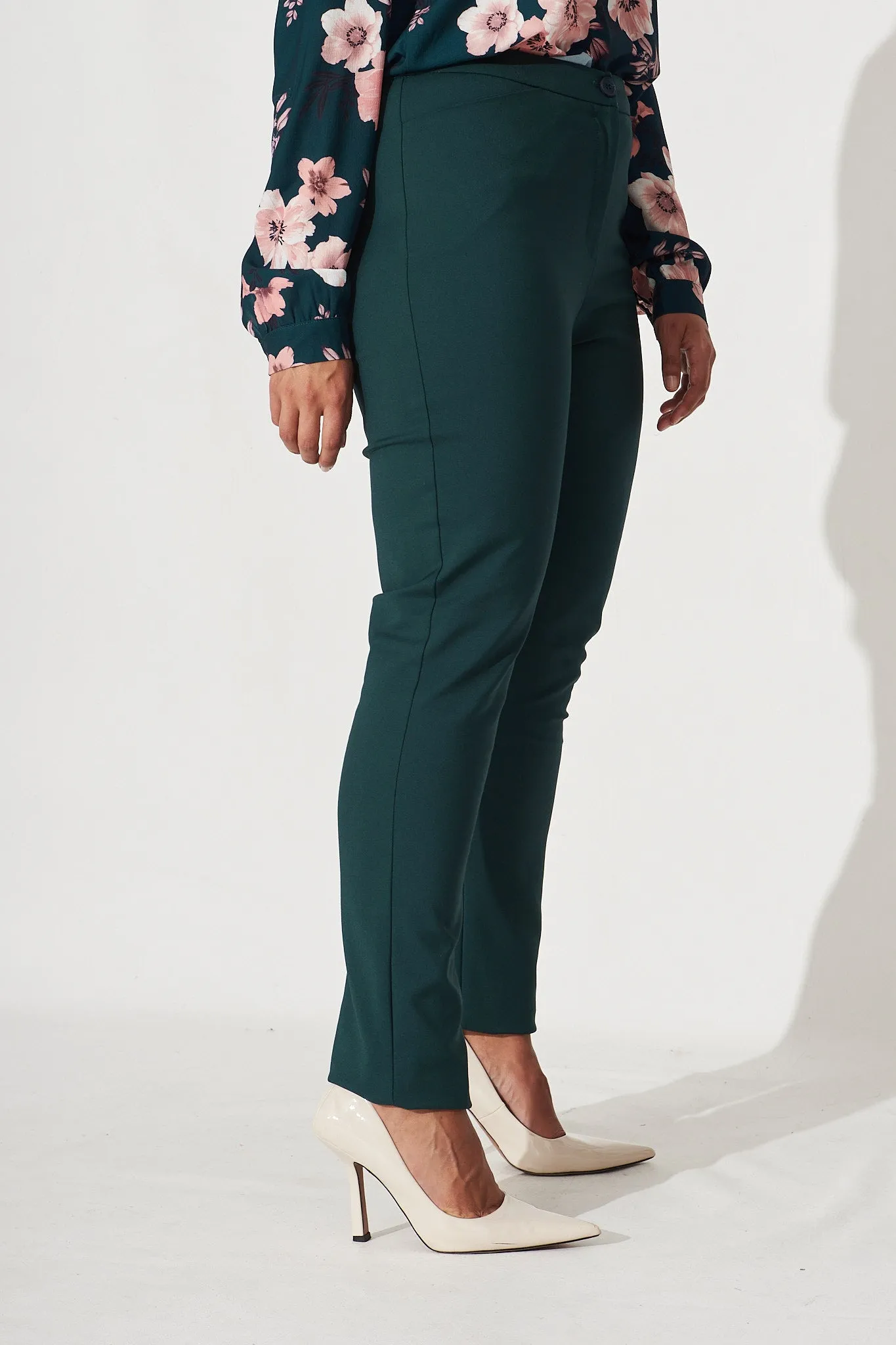 The Boss Pants In Emerald