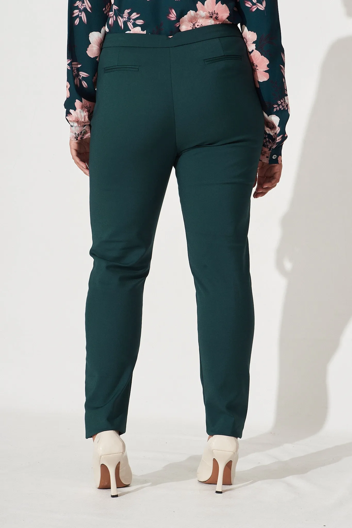 The Boss Pants In Emerald