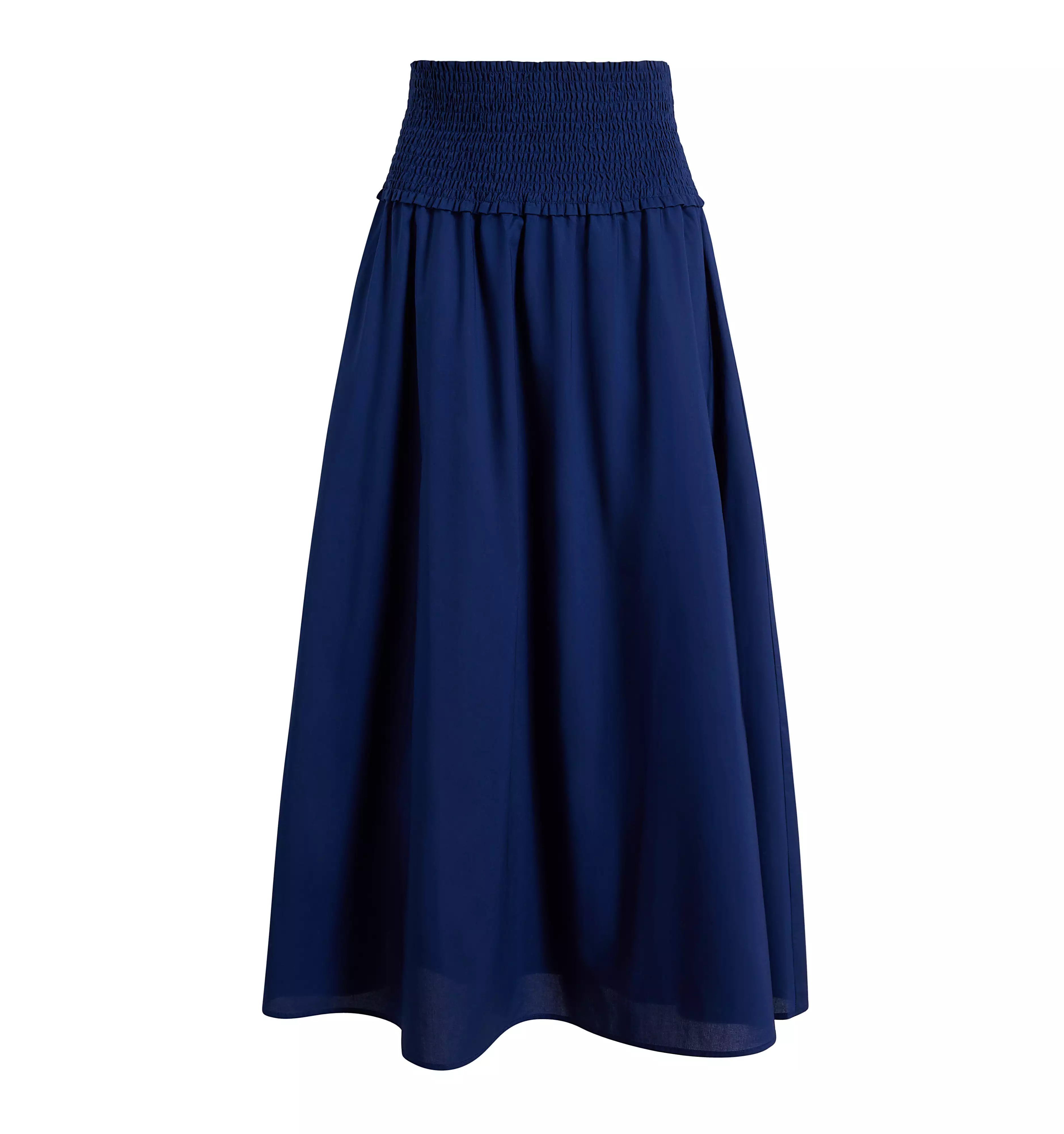 The Delphine Nap Skirt - Navy Cotton