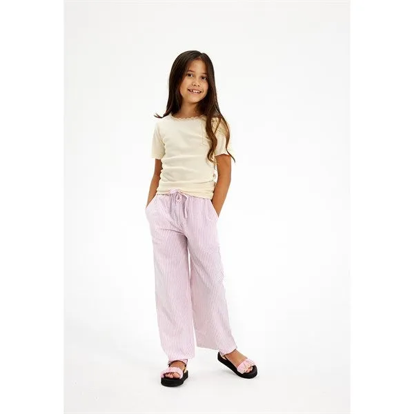 The New Pink Stripe Kix Pants