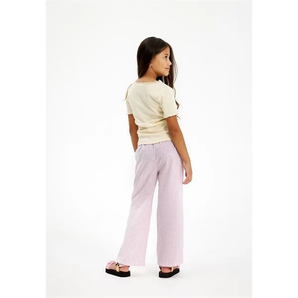 The New Pink Stripe Kix Pants