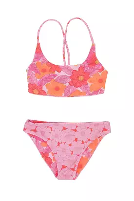 Waverly Reversible Bikini - Pink Floral